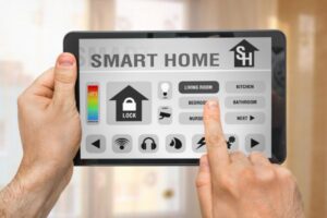 Smart Home technology-Top Custom Home Design Trends for 2025-Richardson Homes-Fort Myers-600x400jpg